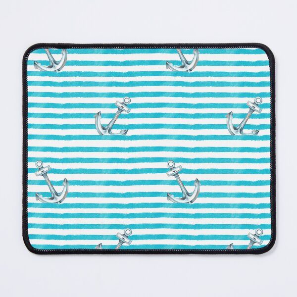Item preview, Anchor pattern. Marine print. Watercolor illustration. designed and sold by Trilisti.