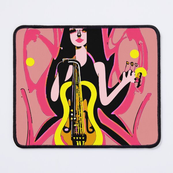 Item preview, "The Rosy-Aura Violinist" designed and sold by FunnyShopGirl.