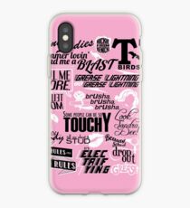 Quoted Print (Grease) iPhone Case