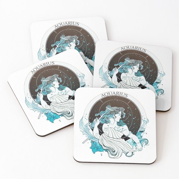 Item preview, Aquarius Zodiac Sign Traits designed and sold by PosterManiaRo.