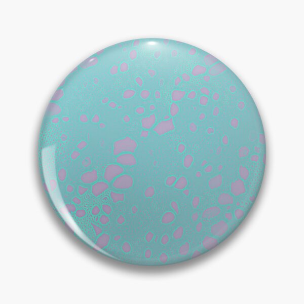 Item preview, Aqua and Pink Abstract Lace Pattern designed and sold by asurtiumgreen.