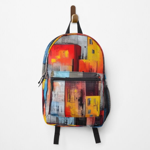 Item preview, Abstract City Painting 13 designed and sold by Art by Lilia.