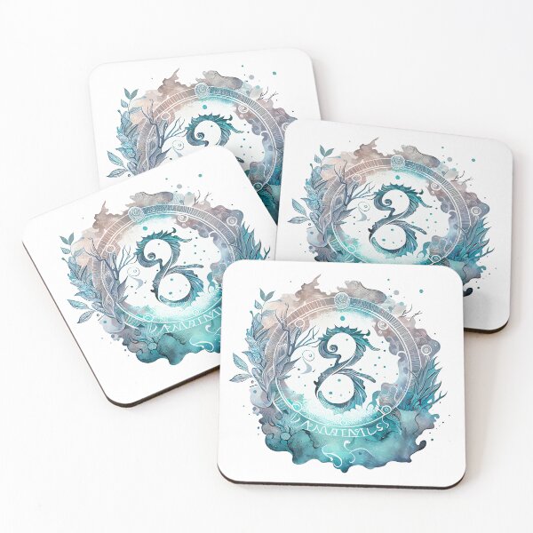 Item preview, Aquarius Zodiac Celestial Sign Water designed and sold by PosterManiaRo.