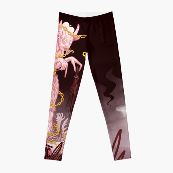 Kreepy Krampus Leggings for Sale by nykiway