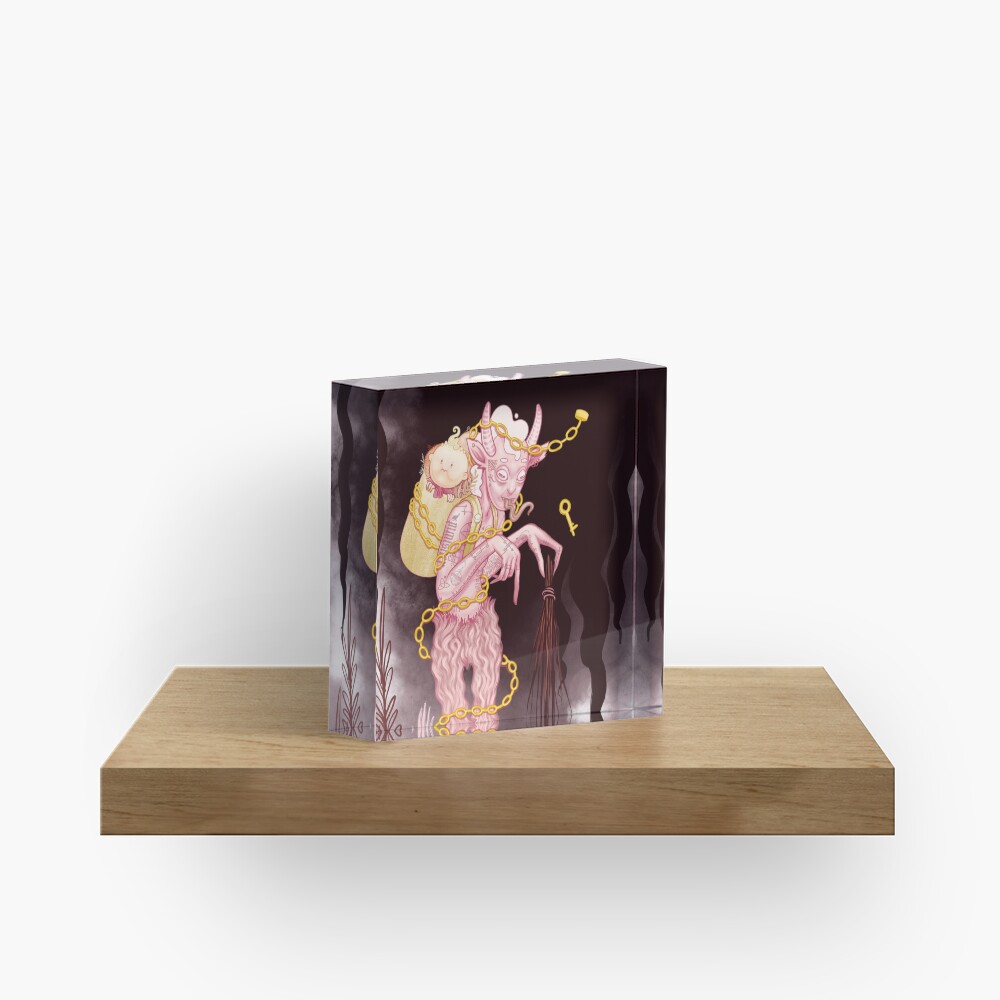 Kreepy Krampus Acrylic Block