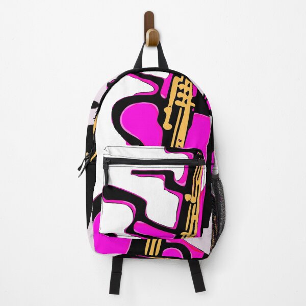 Item preview, "The Fuchsia and Gold Violinist" designed and sold by FunnyShopGirl.