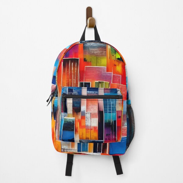 Item preview, Abstract City Painting 15 designed and sold by Art by Lilia.