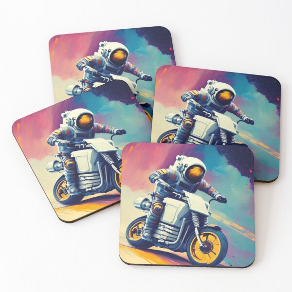 Item preview, Lunar Ride - Racing Through the Stars - Moon Motorcycle designed and sold by WBP Mart.