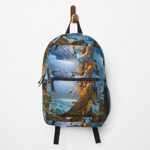 Item preview, Surrealist painting like digital art of The Sea of Chaos Surrealist style designed and sold by Ataraxia Apparel.