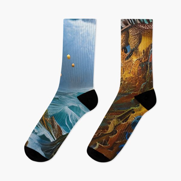 Item preview, Surrealist painting like digital art of The Sea of Chaos Surrealist style designed and sold by Ataraxia  Apparel.