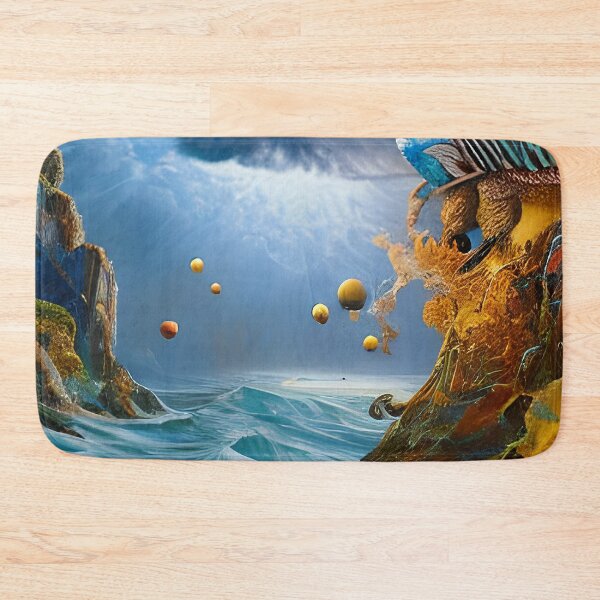 Item preview, Surrealist painting like digital art of The Sea of Chaos Surrealist style designed and sold by Ataraxia  Apparel.