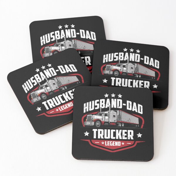 Item preview, Husband Dad Trucker Legend- Cool Truck Driver Father Gift designed and sold by sleeplessstudio.