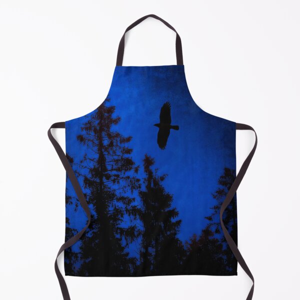 Item preview, Hooded Crow Flying in Mystic Forest  designed and sold by Taina Sohlman.