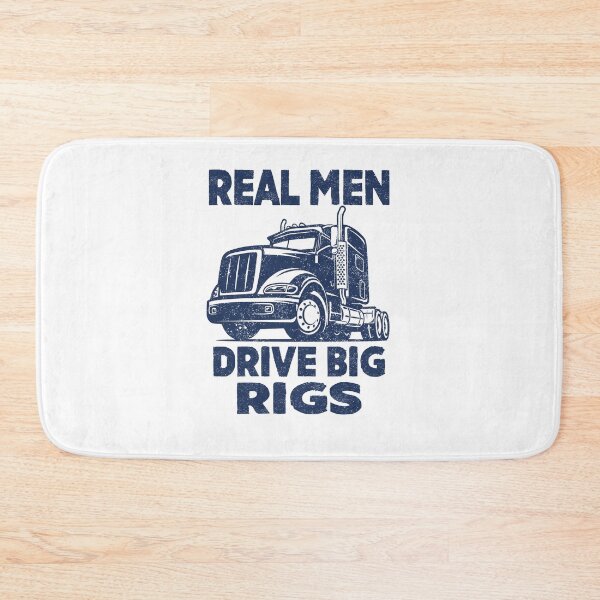 Item preview, Real men drive big rigs truck driver  designed and sold by Majesticoo.