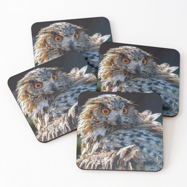 Item preview, Eurasian Eagle Owl designed and sold by Anna Fairley Nielsson.