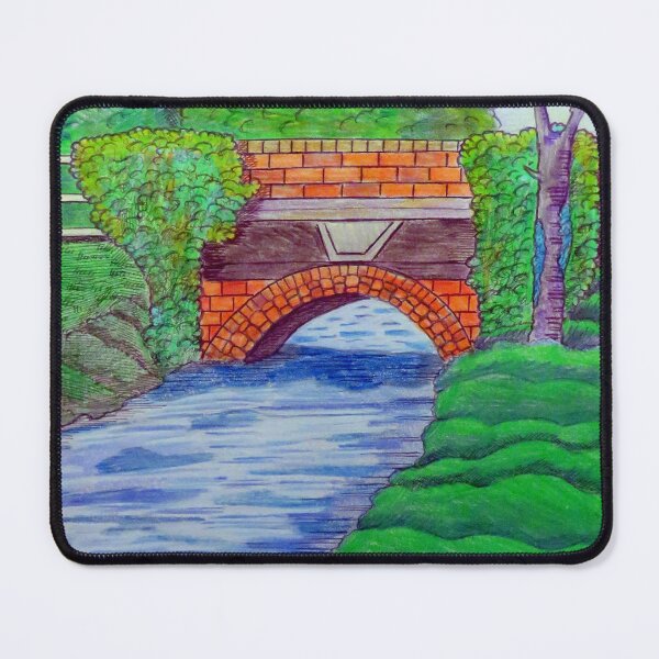 Item preview, 721 - A VIEW OF BERSHAM, WREXHAM - DAVE EDWARDS - COLOURED PENCILS- 2023 designed and sold by BLYTHART.