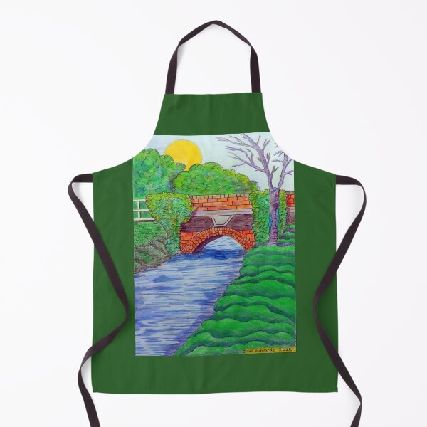 Item preview, 721 - A VIEW OF BERSHAM, WREXHAM - DAVE EDWARDS - COLOURED PENCILS- 2023 designed and sold by BLYTHART.