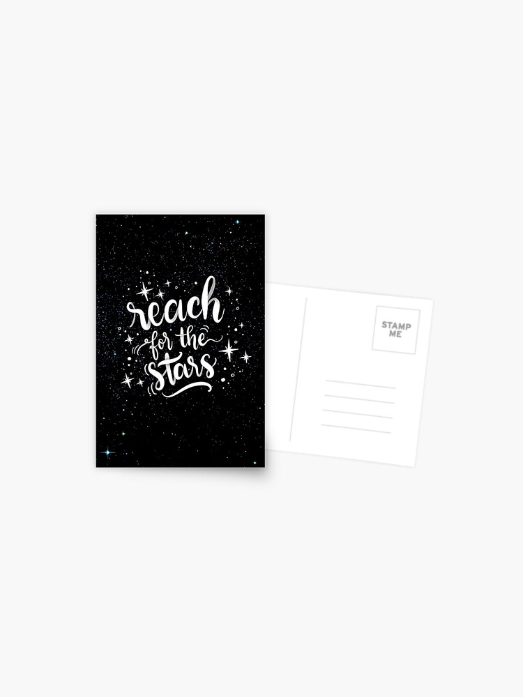 Reaching for Stars Linocut Postcards