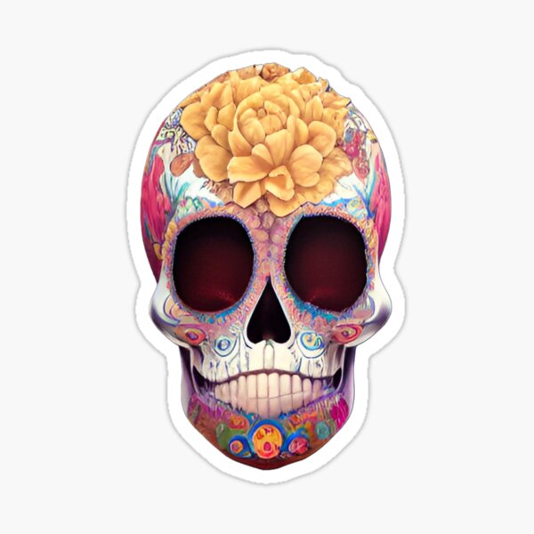 Sugar Skull Keyring – Viva La Calavera MX