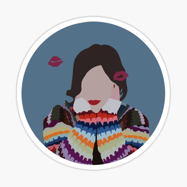 Lucy Dacus Kisses Sticker