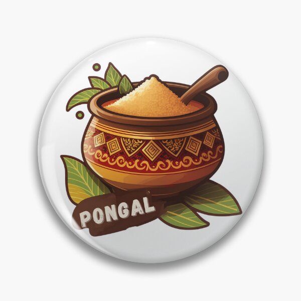 Item preview, happy Pongal : Celebrate Pongal with a Festive Food Feast designed and sold by Robo-toons.