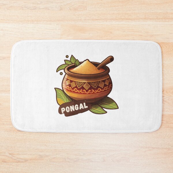 Item preview, happy Pongal : Celebrate Pongal with a Festive Food Feast designed and sold by Robo-toons.