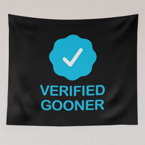 Item preview, Gooning - Funny Verified Gooner designed and sold by ClickForMore.