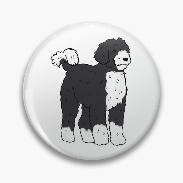 Item preview, Portuguese water dog cute illustration  designed and sold by Yarafantasyart.