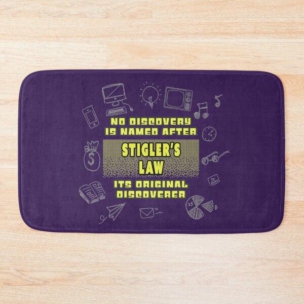 Item preview, Stigler's Law designed and sold by Fanarchist.