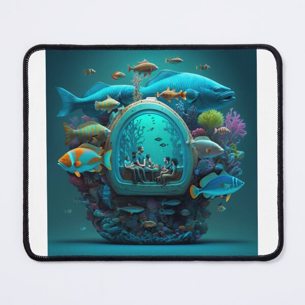 Item preview, The oniric magic world of aquarium designed and sold by mentefresca.