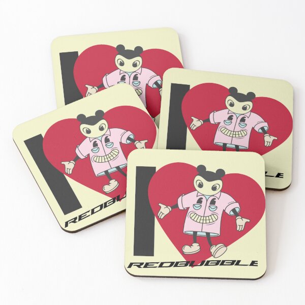 Item preview, Mascot for Redbubble Online store designed and sold by Bela Ambrus.