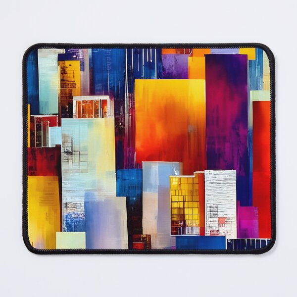 Item preview, Abstract City Painting 20 designed and sold by Art by Lilia.