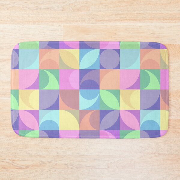 Item preview, Bunnies silhouettes simple geometric form contemporary art seamless pattern designed and sold by olgersart.