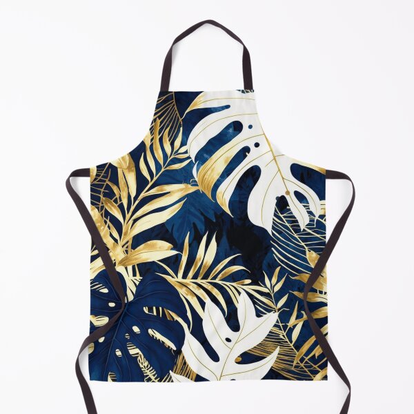 Item preview, Blue and Gold Jungle 2 designed and sold by Aurore-dessin.