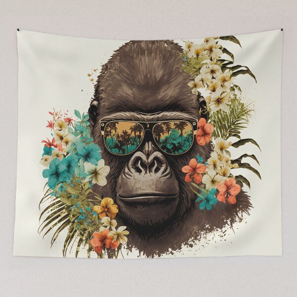 Item preview, Gorilla in sunglasses  designed and sold by Maryberry96.