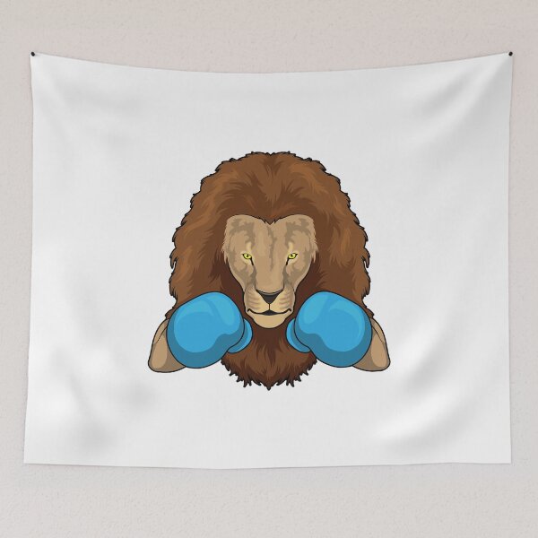 Item preview, Lion Boxer Boxing gloves designed and sold by Snabdesign84.