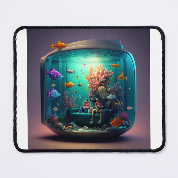 Item preview, The oniric magic world of aquarium designed and sold by mentefresca.