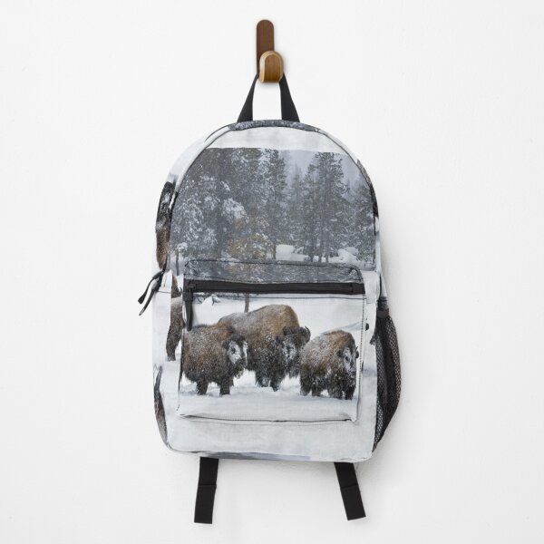 Item preview, Buffalos in the snow designed and sold by KNBS.
