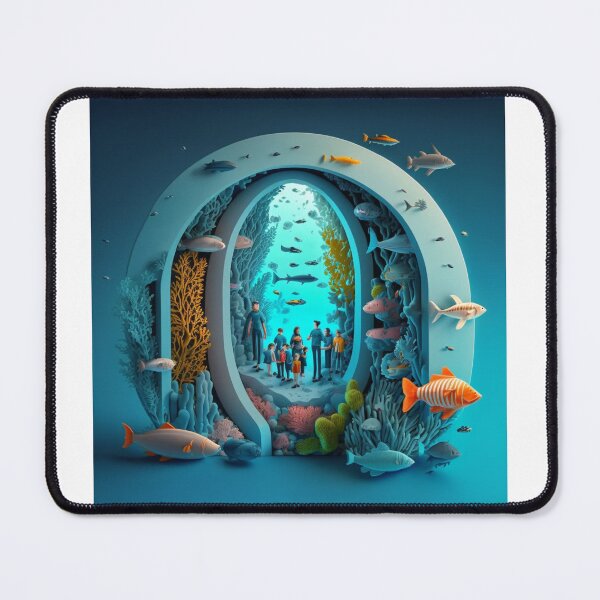 Item preview, The oniric magic world of aquarium designed and sold by mentefresca.