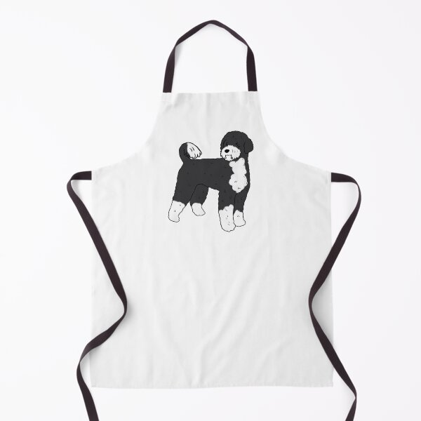 Item preview, Portuguese water dog cute illustration designed and sold by Yarafantasyart.