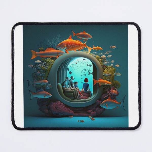 Item preview, The oniric magic world of aquarium designed and sold by mentefresca.