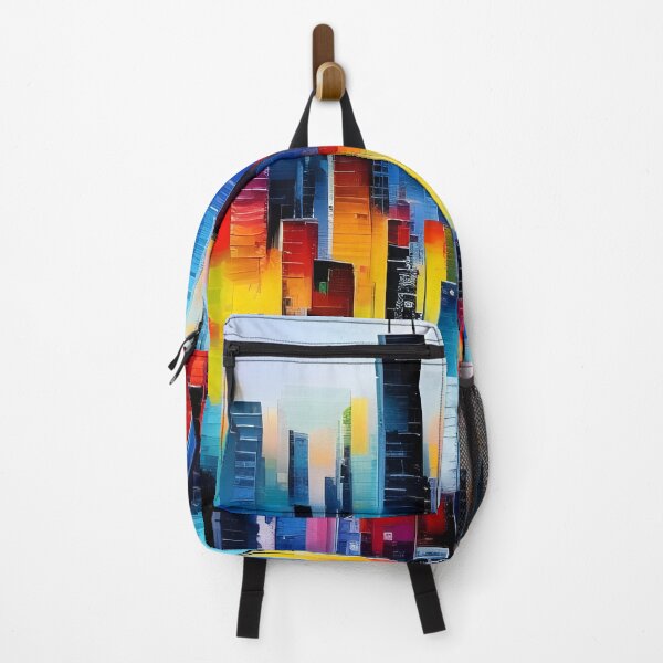 Item preview, Abstract City Painting 22 designed and sold by Art by Lilia.