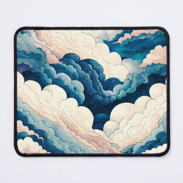 Item preview, Japanese woodblock print cloud designed and sold by Aurore-dessin.