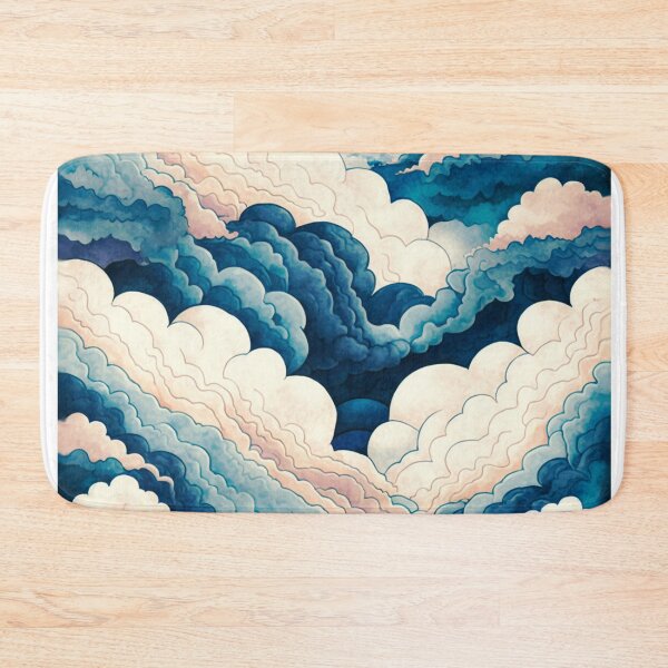 Item preview, Japanese woodblock print cloud designed and sold by Aurore-dessin.