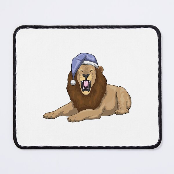 Item preview, Lion Sleeping Nightcap designed and sold by Snabdesign84.