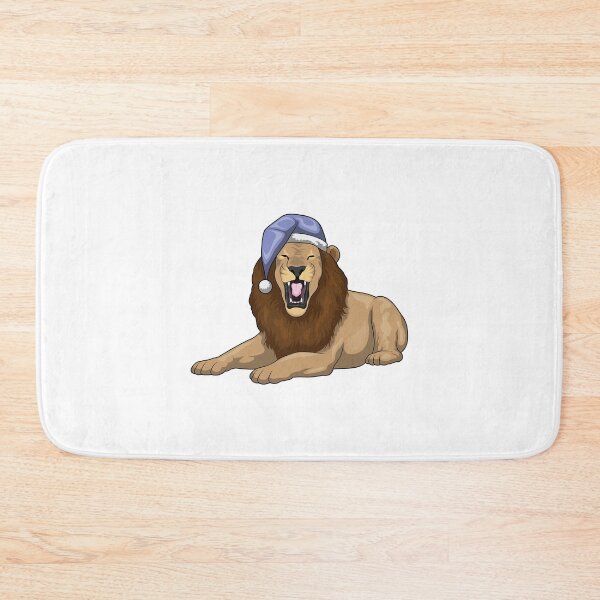 Item preview, Lion Sleeping Nightcap designed and sold by Snabdesign84.