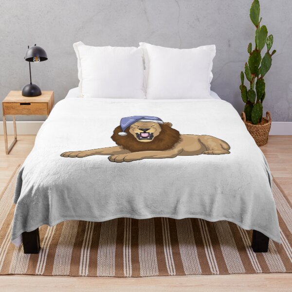 Item preview, Lion Sleeping Nightcap designed and sold by Snabdesign84.
