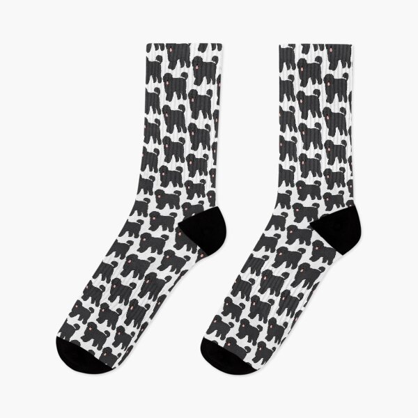 Item preview, Portuguese water dog cute illustration  designed and sold by Yarafantasyart.