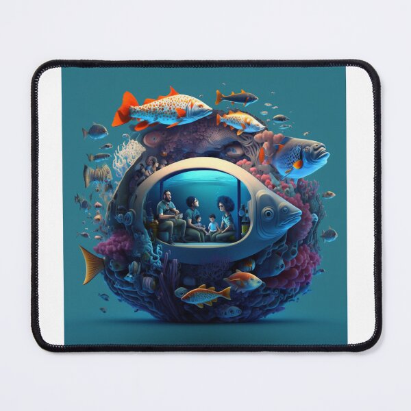Item preview, The oniric magic world of aquarium designed and sold by mentefresca.