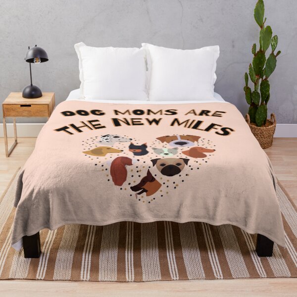 Item preview, Dog moms are the new milfs - designed and sold by SICK-SENSE.